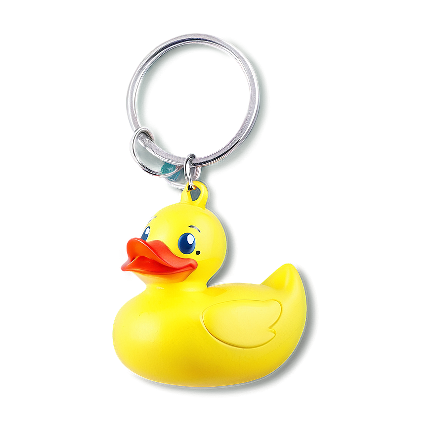 Rubber Duck Keychain Png Swl73 PNG image