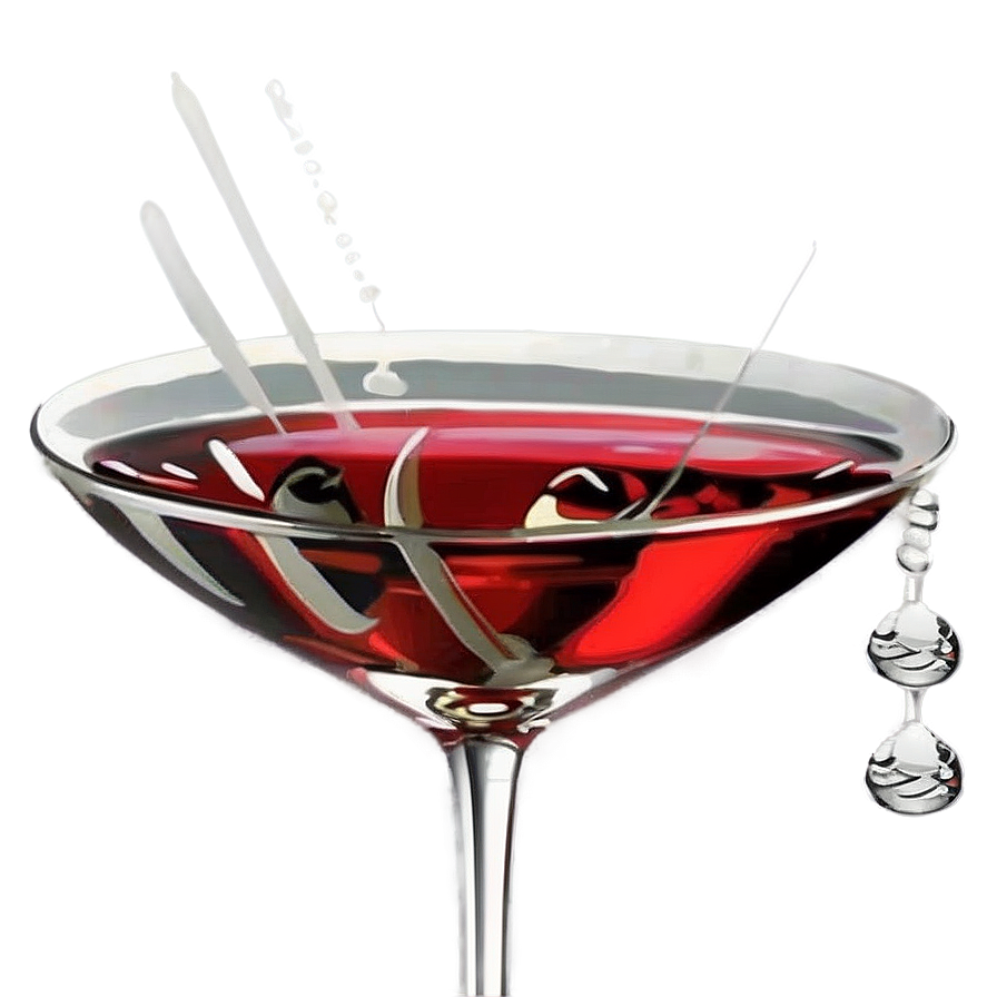 Ruby Red Martini Png 8 PNG image