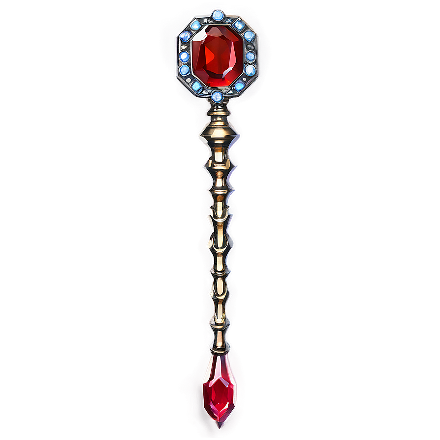 Ruby Scepter Png 06282024 PNG image