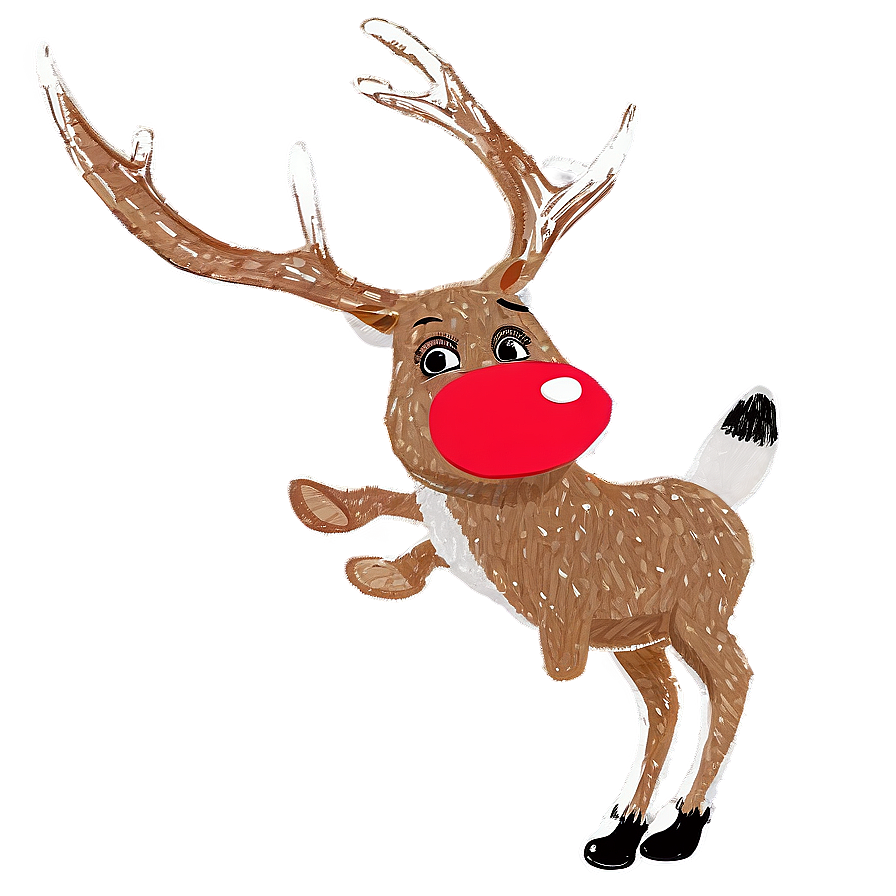 Rudolph Reindeer Png 06292024 PNG image