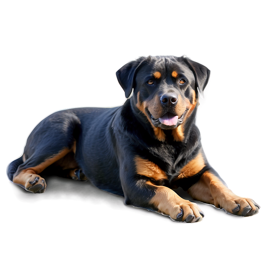 Rueful Rottweiler Png 06292024 PNG image