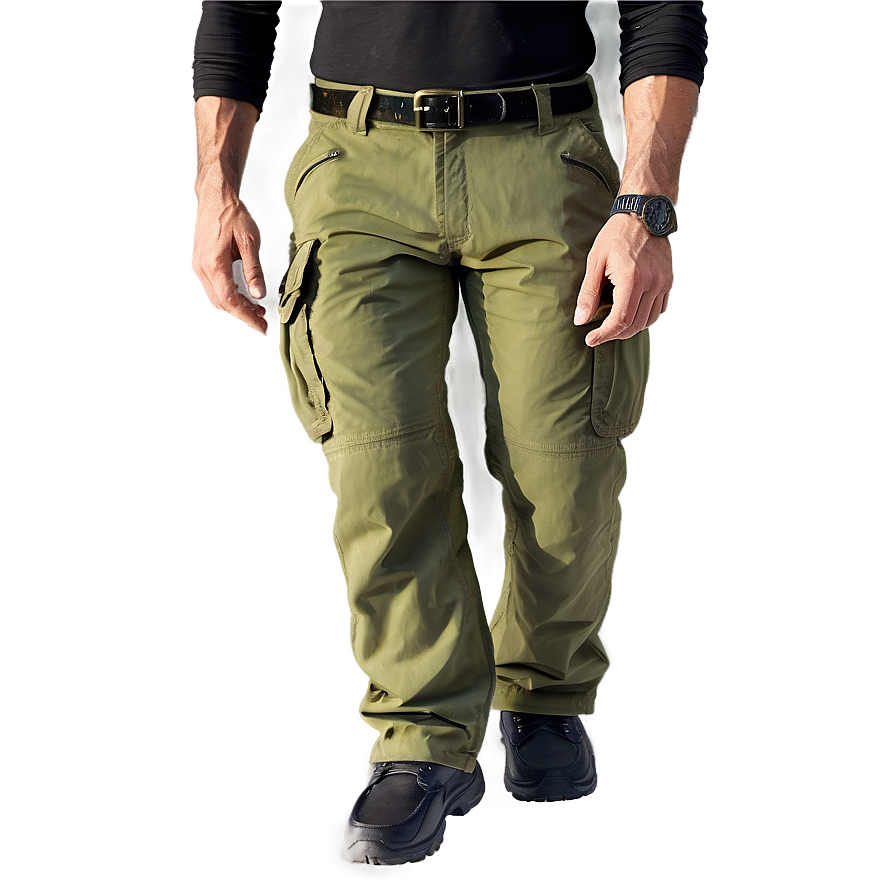 Rugged Cargo Pants Png 06132024 PNG image