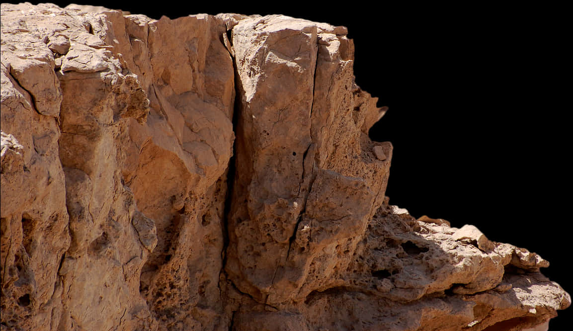 Rugged Cliff Edge Texture PNG image