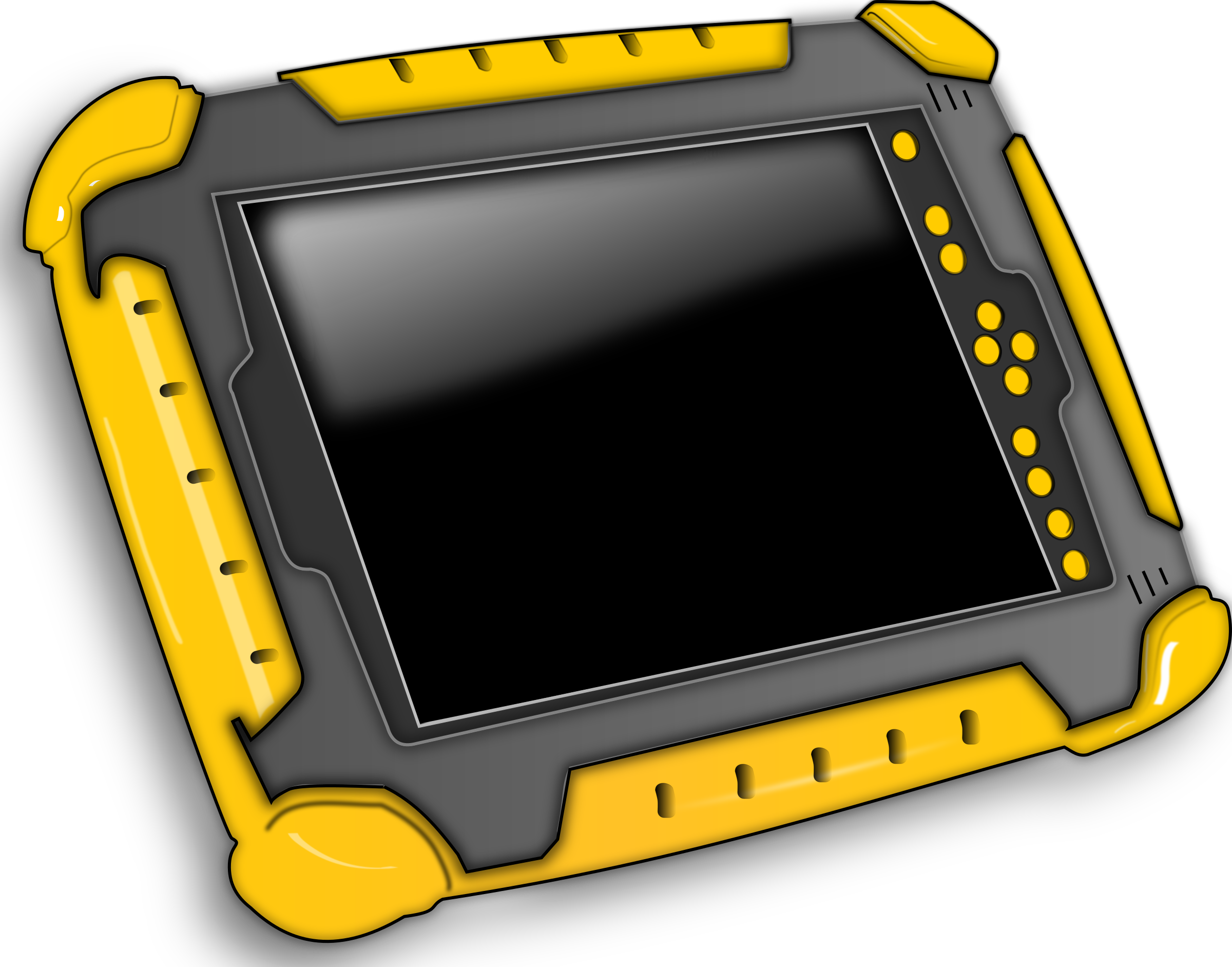 Rugged Industrial Tablet PNG image