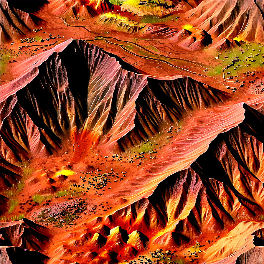 Rugged Mesa Terrain Png Muk64 PNG image