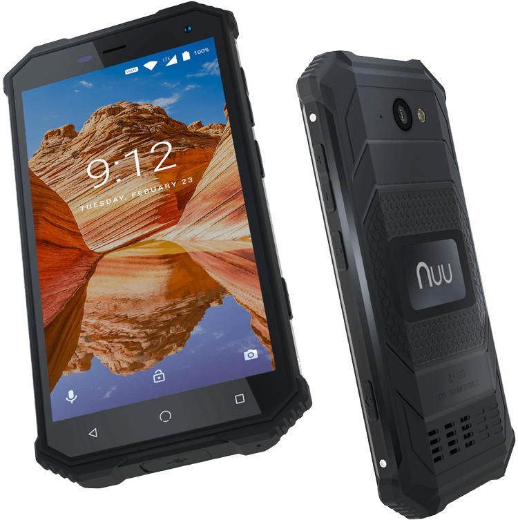 Rugged Smartphone Dual View PNG image