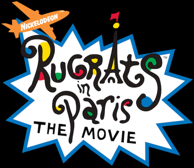 Rugratsin Paris Movie Logo PNG image