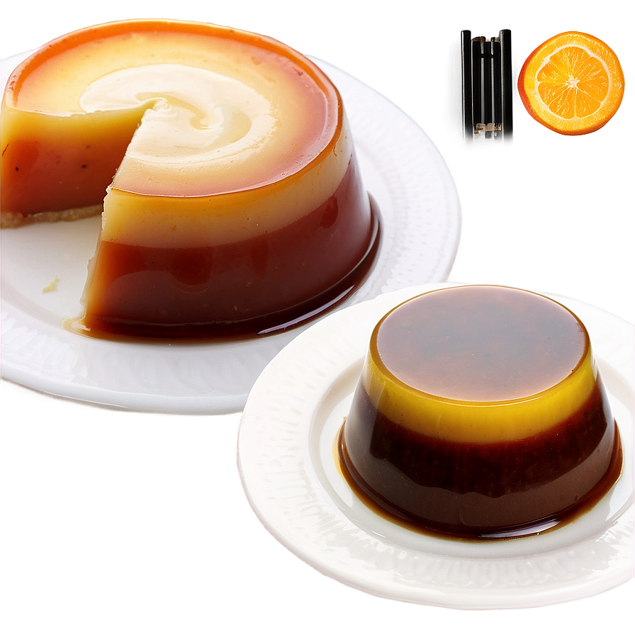 Rum-flavored Flan Cooking Guide Png Fng PNG image