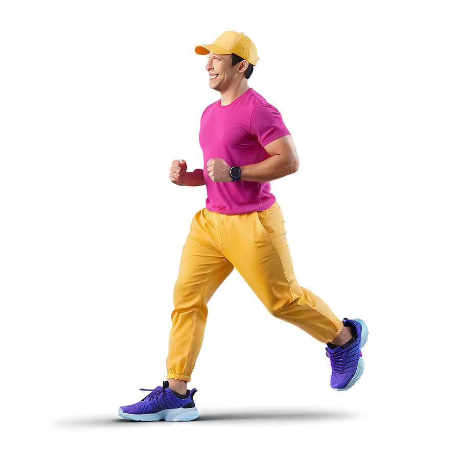 Running Man Health Concept Png Cpp PNG image