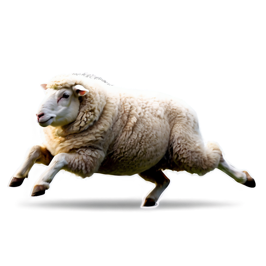 Running Sheep Png 1 PNG image