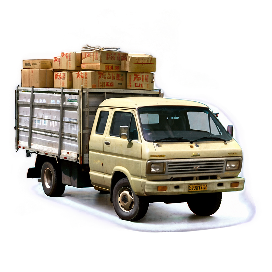 Rural Delivery Truck Png 06212024 PNG image