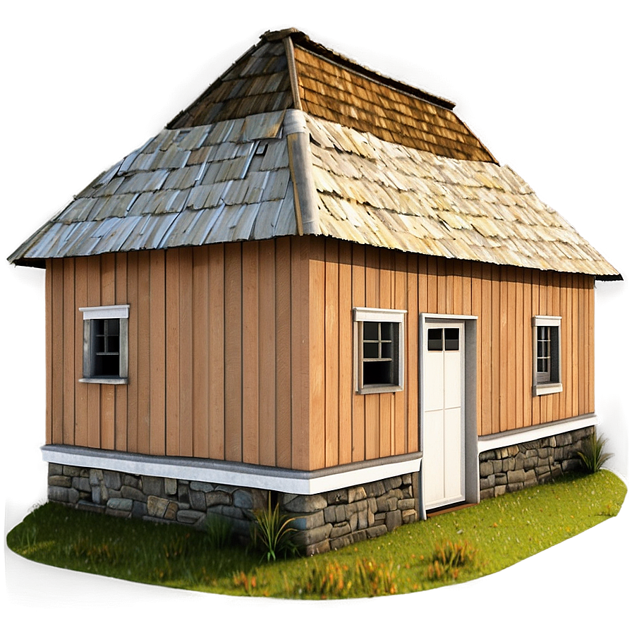 Rural Farmhouse Building Png 05242024 PNG image