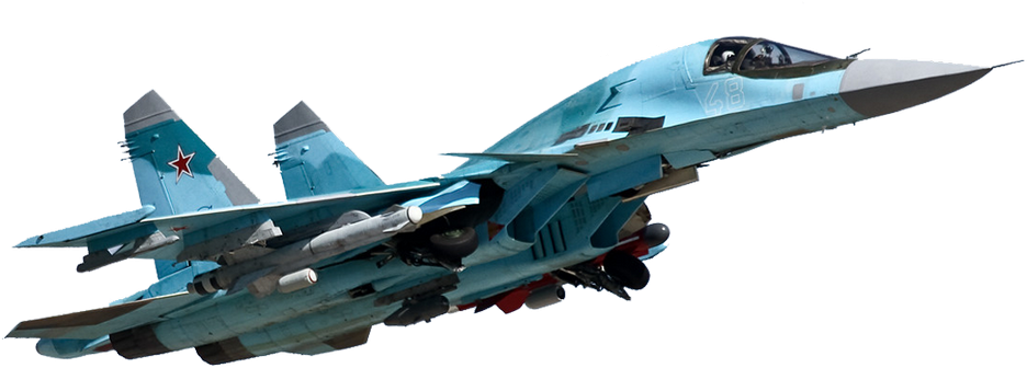 Russian Jet Fighter In Flight PNG image