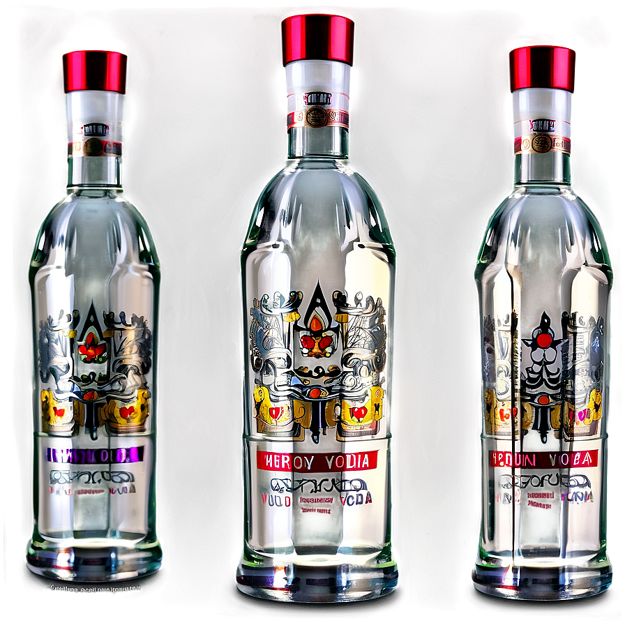 Russian Vodka Bottle Png 32 PNG image