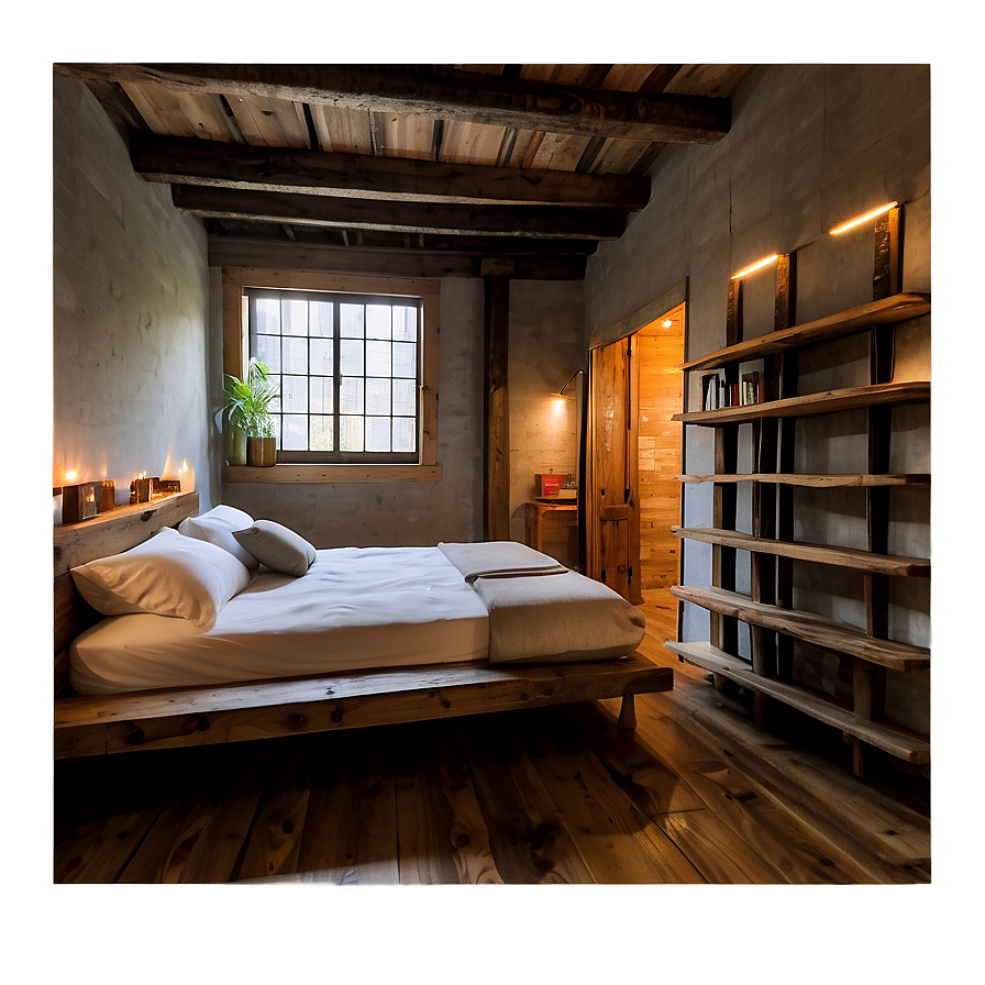 Rustic Airbnb Loft Png 06202024 PNG image