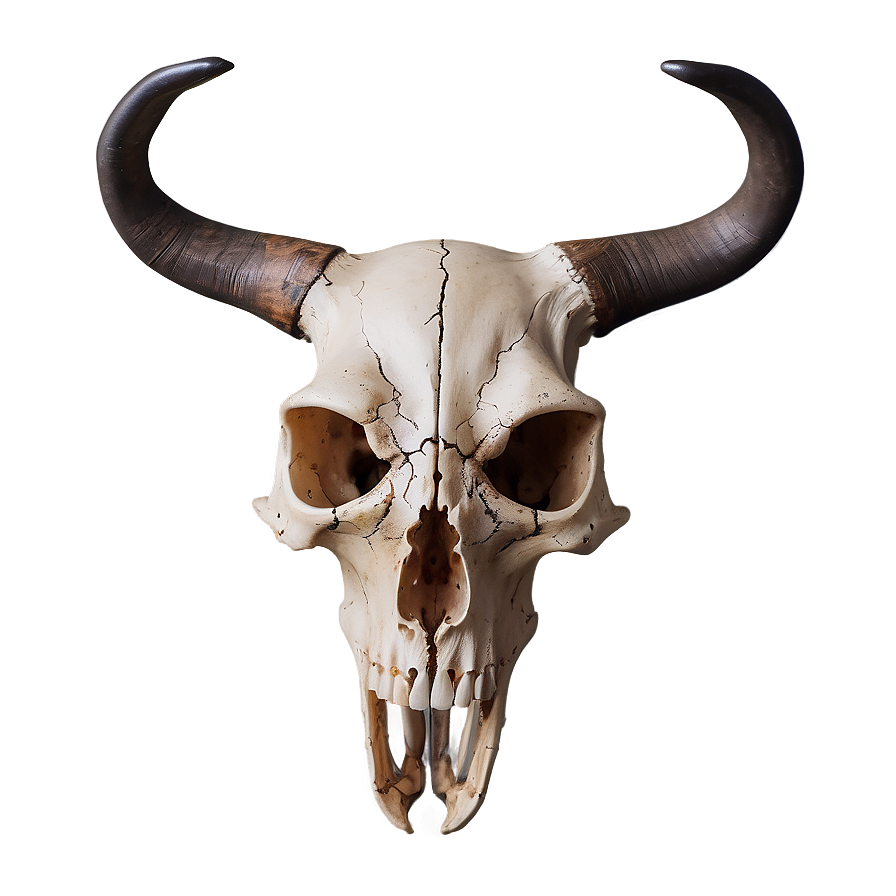 Rustic Animal Skull Decor Png Emm PNG image