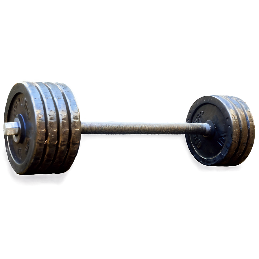 Rustic Barbell Png 05212024 PNG image