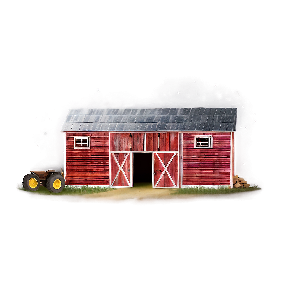 Rustic Barn Building Png 05242024 PNG image