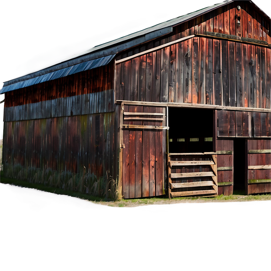 Rustic Barn Building Png 05242024 PNG image