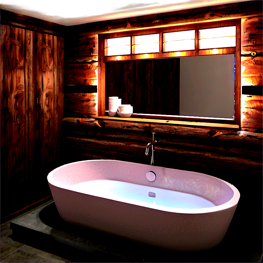Rustic Bathroom Designs Png Mia70 PNG image