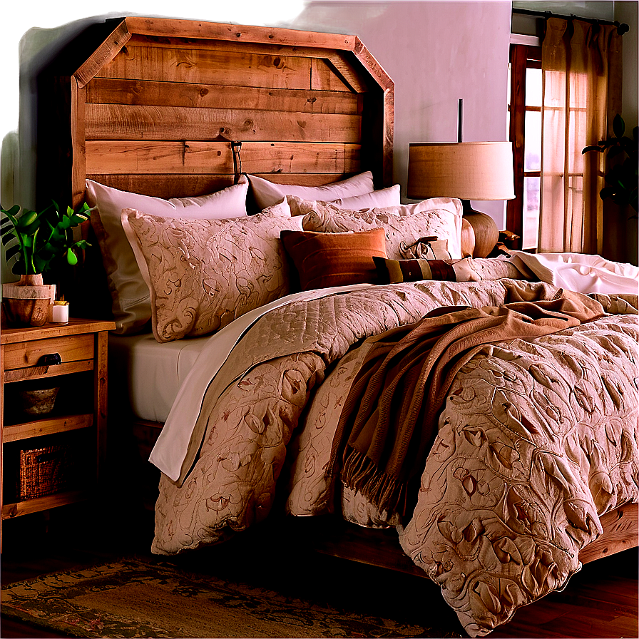 Rustic Bedding Ideas Png Jxc PNG image