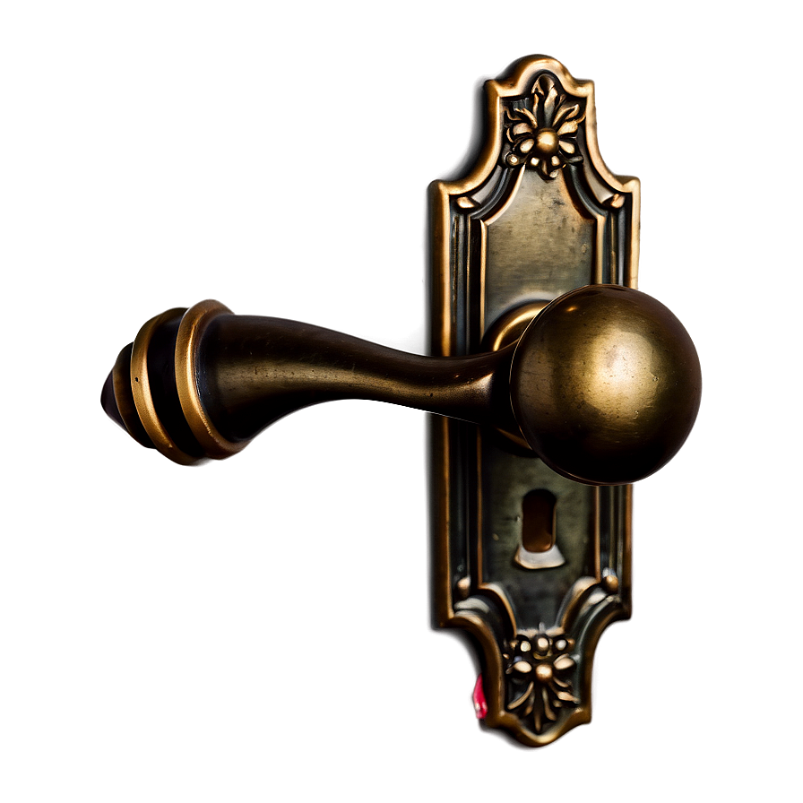 Rustic Bronze Door Knob Png Cbf61 PNG image