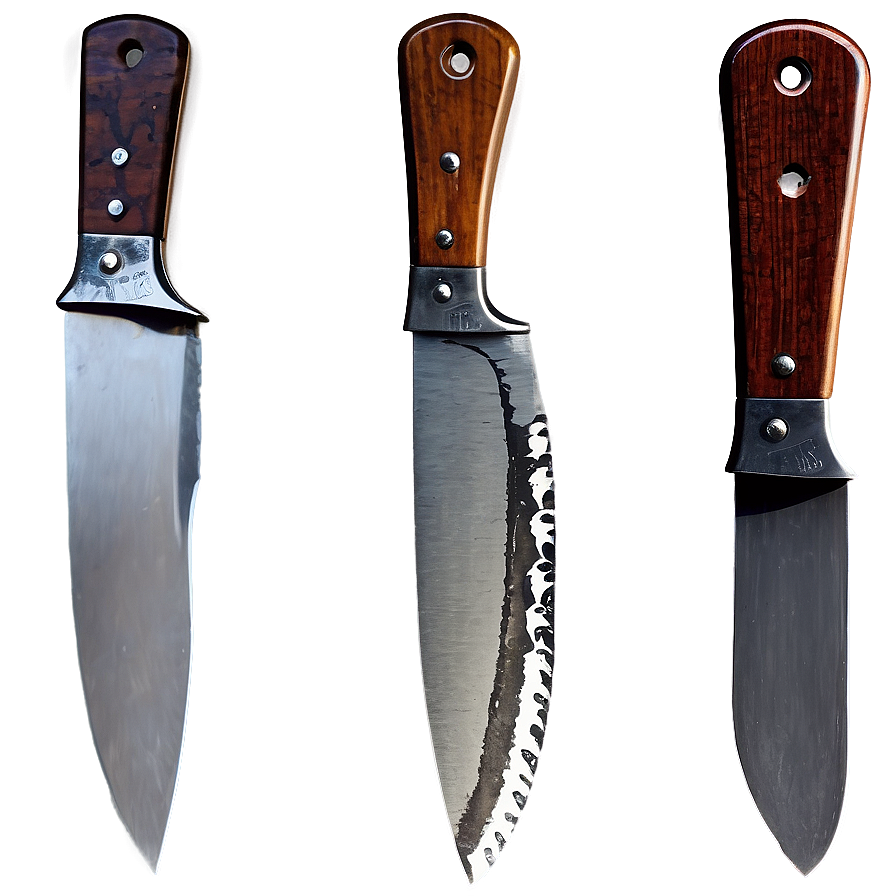 Rustic Butcher Knife Art Png Ilq PNG image