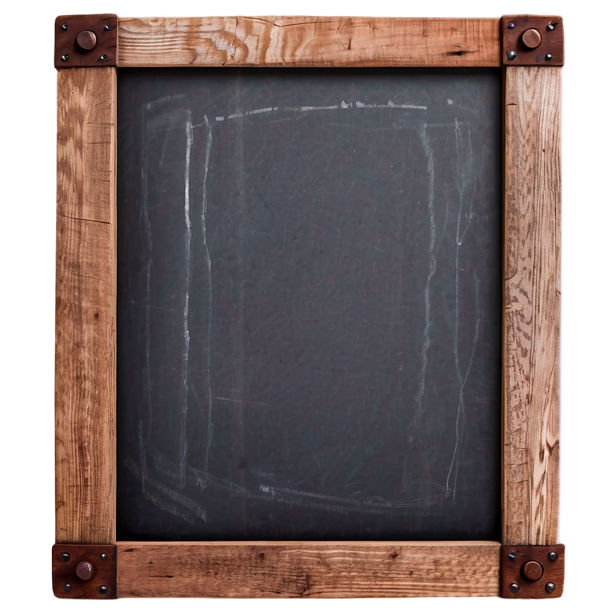 Rustic Chalkboard Png Mco91 PNG image