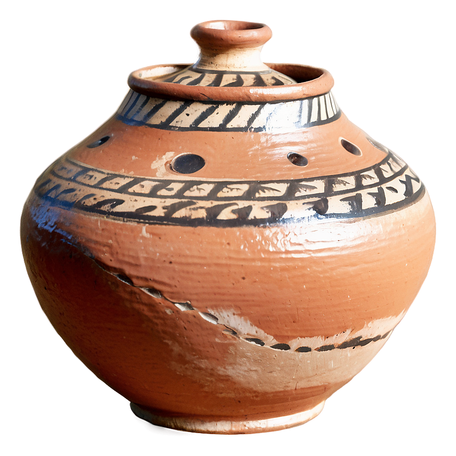 Rustic Clay Pottery Png 1 PNG image