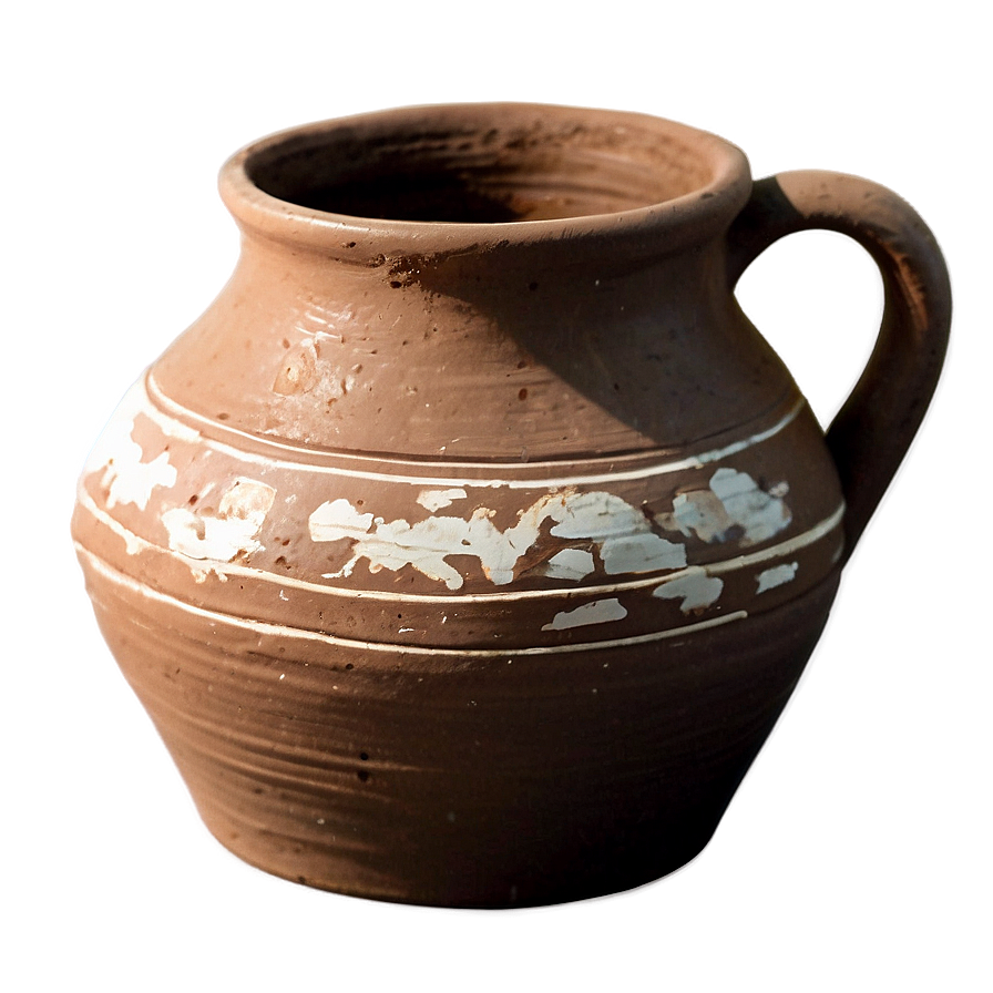 Rustic Clay Pottery Png 23 PNG image