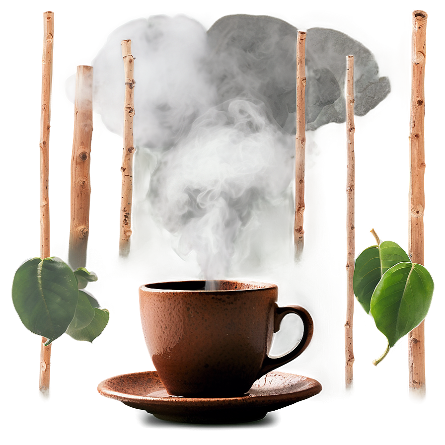 Rustic Coffee Steam Png Tvr69 PNG image