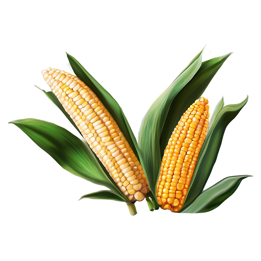 Rustic Corn Stalk Png 06122024 PNG image