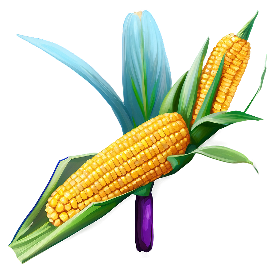 Rustic Corn Stalk Png Xdk72 PNG image