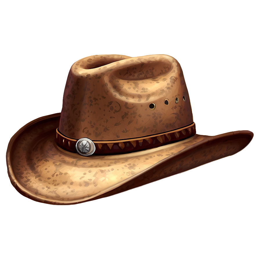 Rustic Cowboy Hat Transparent Art Png 05262024 PNG image