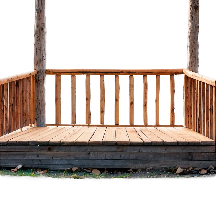 Rustic Deck Aesthetic Png Ooj5 PNG image