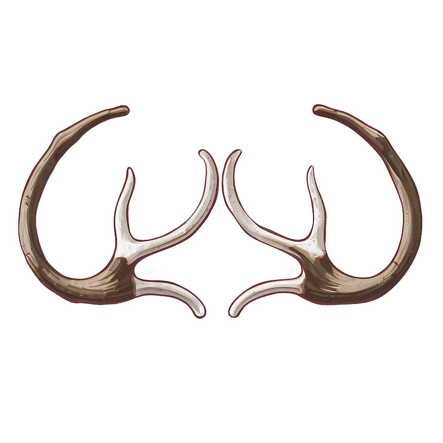 Rustic Deer Antler Illustration Png Gno90 PNG image