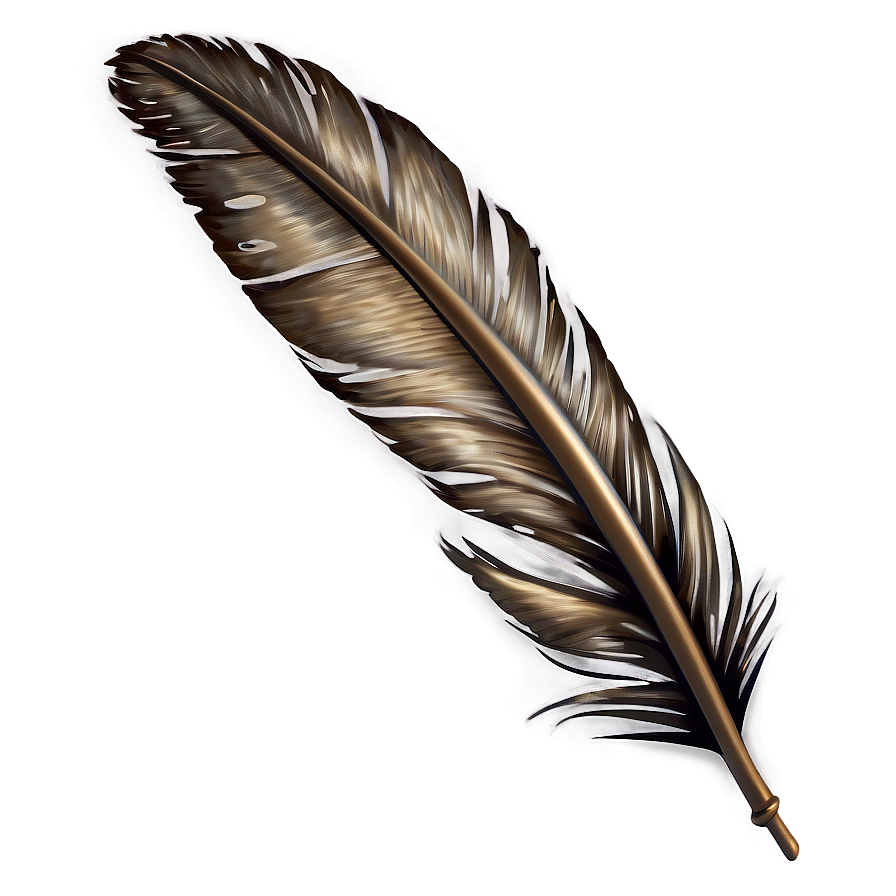 Rustic Feather Quill Png Spd34 PNG image