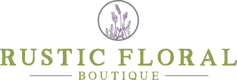 Rustic Floral Boutique Logo PNG image