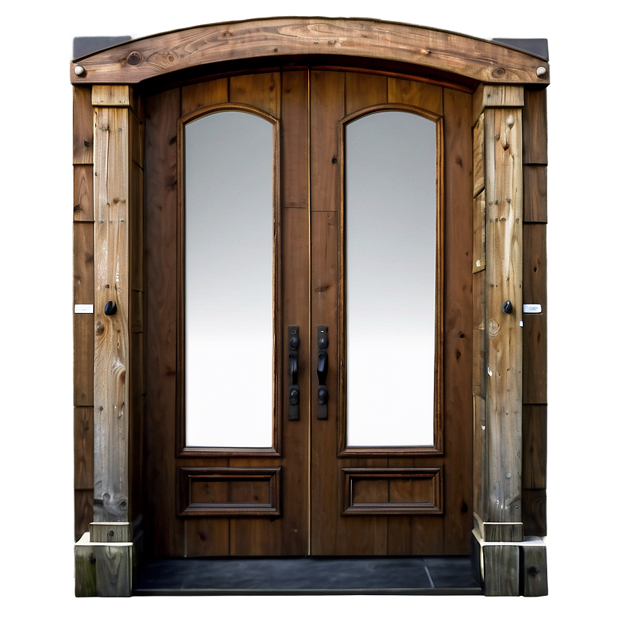 Rustic Front Door Png 06212024 PNG image