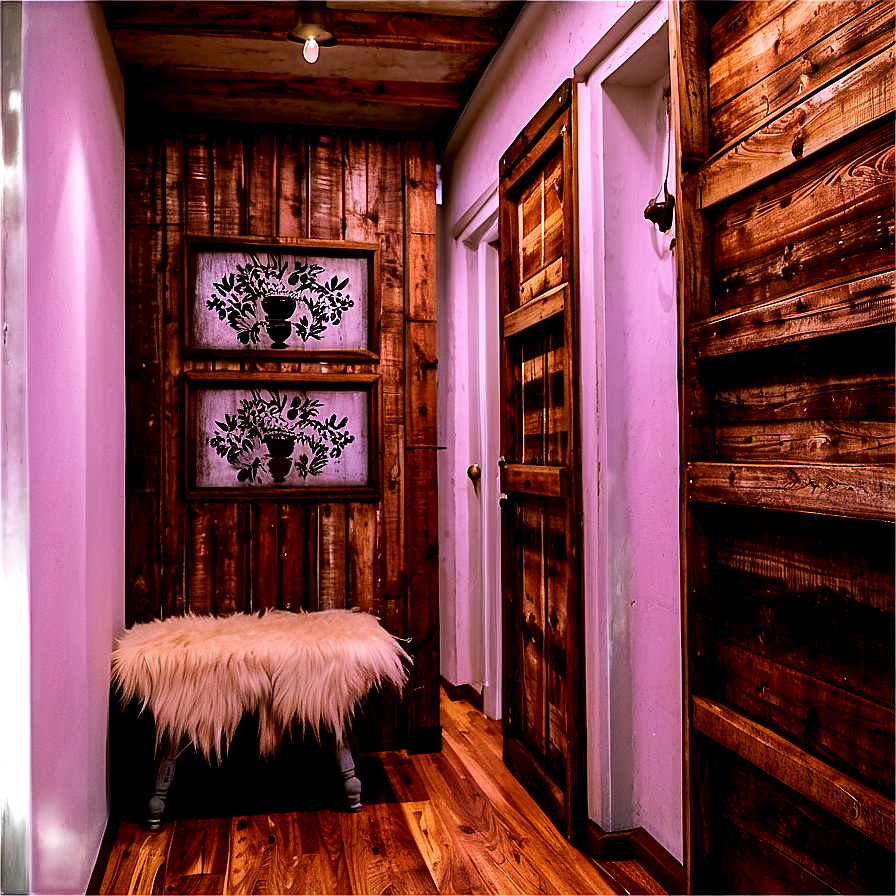 Rustic Hallway Decorations Png Byj34 PNG image