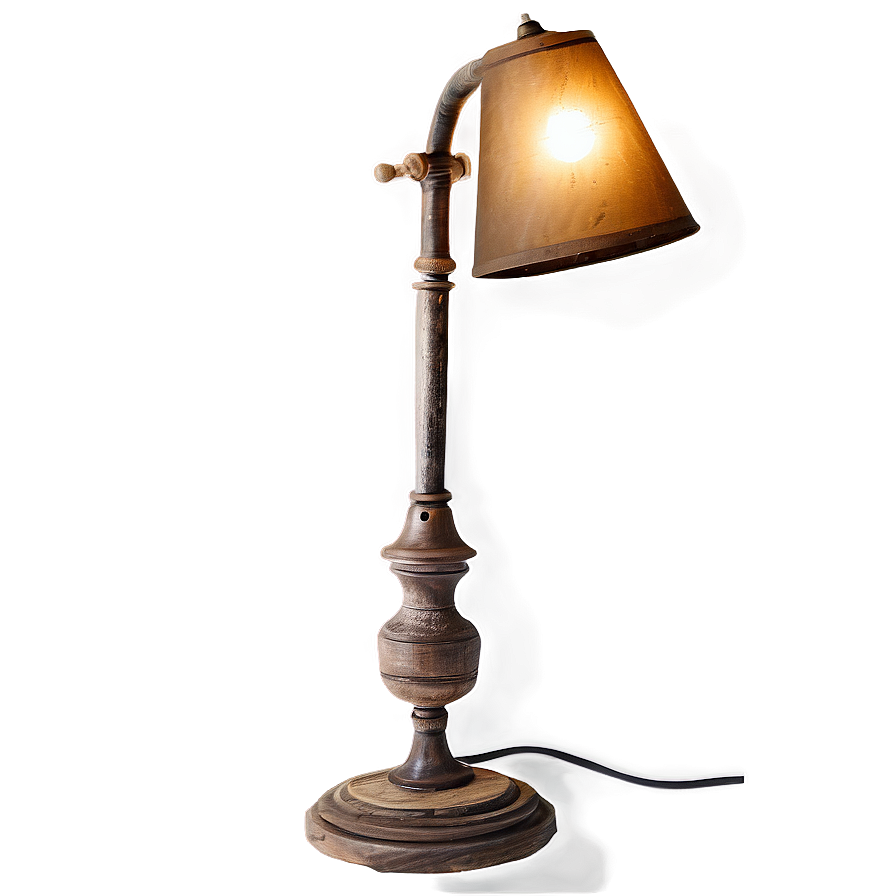 Rustic Lamp Png 05252024 PNG image