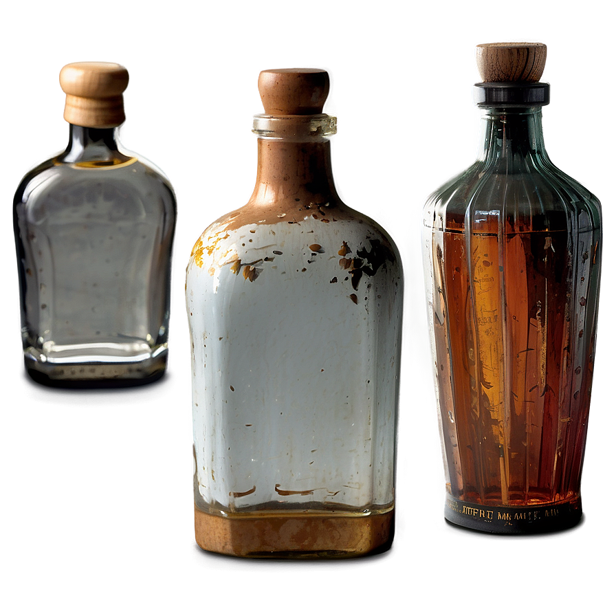 Rustic Liquor Bottle Png 56 PNG image