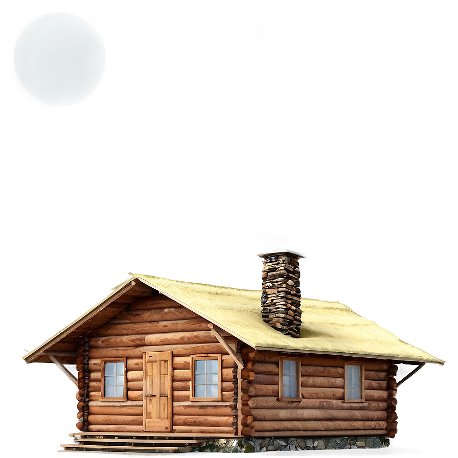 Rustic Log Cabin Png 6 PNG image