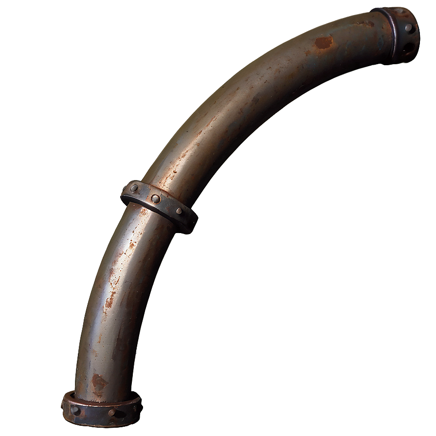 Rustic Metal Pipe Png 05252024 PNG image