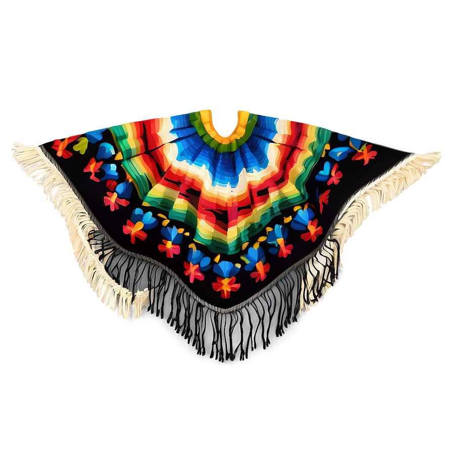 Rustic Mexican Poncho Png 20 PNG image