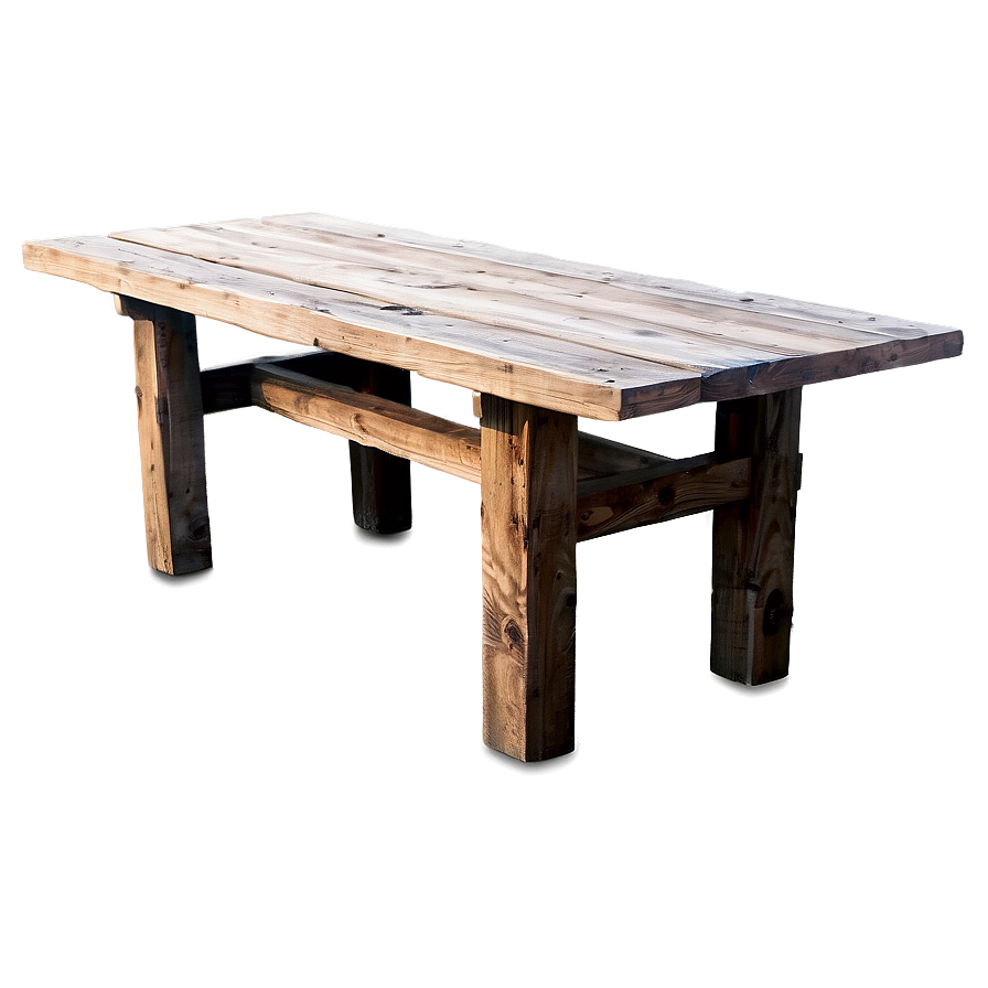 Rustic Outdoor Table Png 65 PNG image