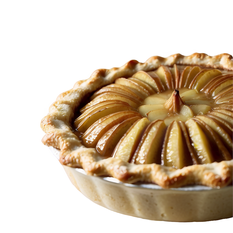 Rustic Pear Pie Png Snt PNG image