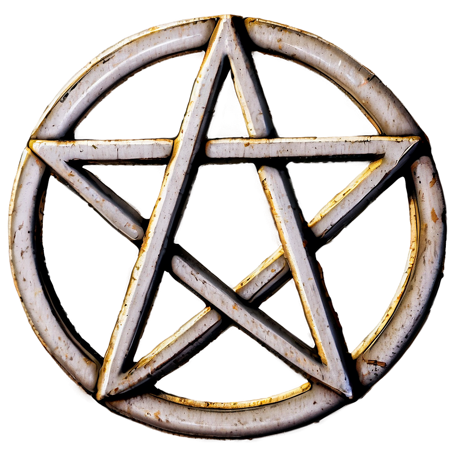 Rustic Pentagram Representation Png Yhu PNG image