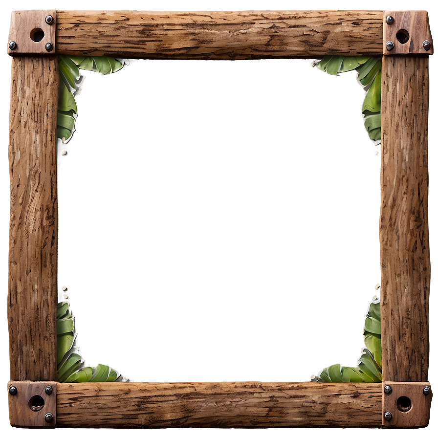 Rustic Photo Border Png Ssb61 PNG image