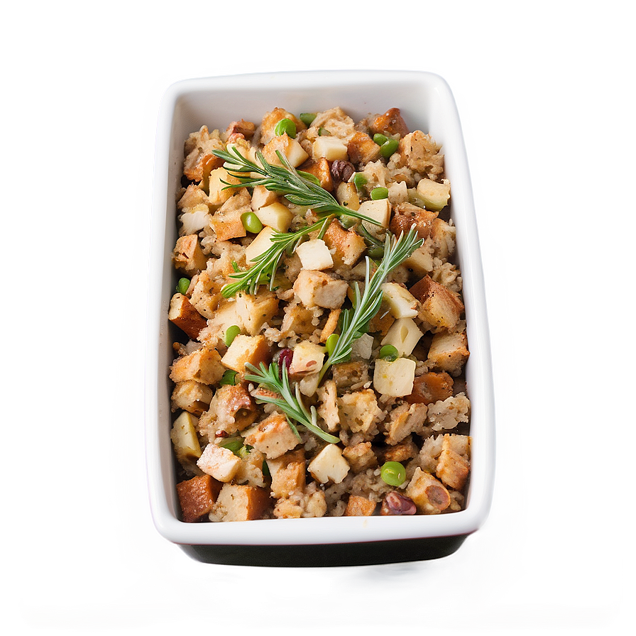 Rustic Rye Bread Stuffing Png Uuh PNG image